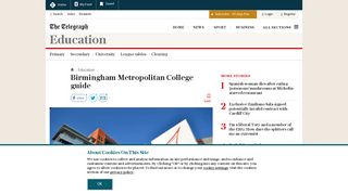 Birmingham Metropolitan College guide - The Telegraph