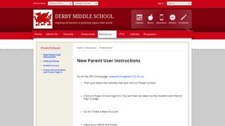 PowerSchool / New Parent User Instructions - Birmingham Public ...