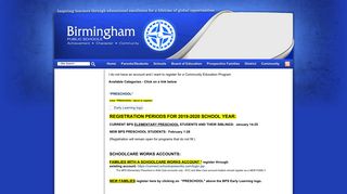 Birmingham Public Schools - Registration - Daycare Works