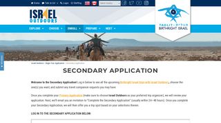 How to Apply for Your Free Trip to Israel | Secondary Birthright ...