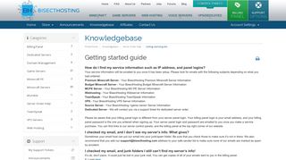 Getting started guide - Kennisbank - BisectHosting