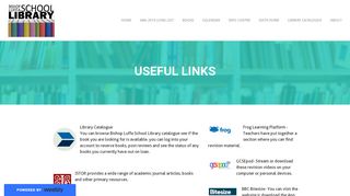 Useful Links - Bishop Luffa School Library