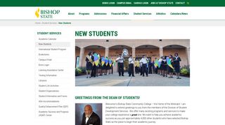 New Students - Bishop State Community College