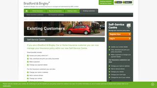 Existing Customers - Bradford and Bingley Home Insurance and Car ...
