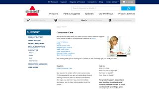 Customer Care | BISSELL® Support
