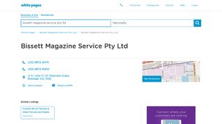 Bissett Magazine Service Pty Ltd | Thornton Crest, Mitcham, VIC ...