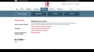 Self-Service Portal - NYCHA - NYC.gov