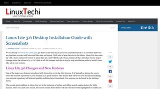 Linux Lite 3.6 Desktop Installation Guide with Screenshots - LinuxTechi