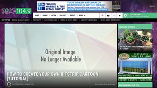 How to Create Your Own Bitstrip Cartoon [TUTORIAL] - SoJO 104.9