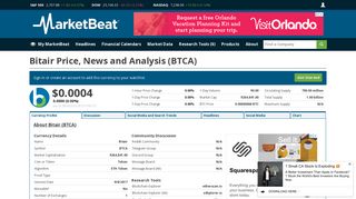Bitair News, Analysis and Price Prediction (BTCA) | MarketBeat