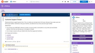 Customer Support Thread : Bitbns - Reddit