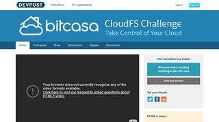 Bitcasa CloudFS Challenge: Create an app that builds on the power of ...