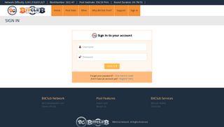 Sign In - BitClubPool