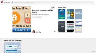 Bitcoin 2048 Game - Pinterest