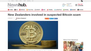 New Zealanders involved in suspected Bitcoin scam | Newshub
