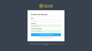Bitcoin Mentor Club Login - Infinitus Investment Research