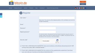 Register - Bitcoin.de