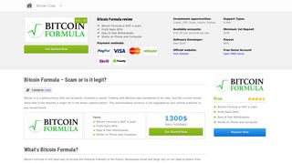 Is The Bitcoin Formula a Scam? Beware, Read our Review First