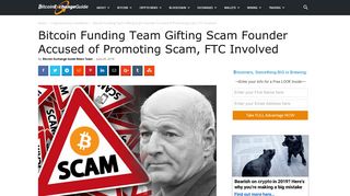 Bitcoin Funding Team Gifting Scam Founder Accused of Promoting ...