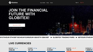 Globitex: Global Bitcoin Exchange