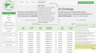 New Zealand bitcoin exchange. Instantly buy and sell bitcoins in New ...