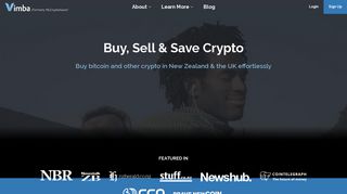 Vimba: Buy Bitcoin In NZ and the UK | Cryptocurrency