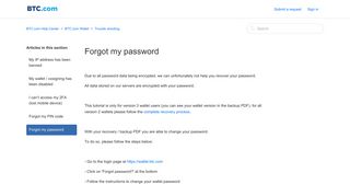 Forgot my password – BTC.com Help Center