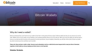 Bitcoin Wallets - Bitcoin Australia