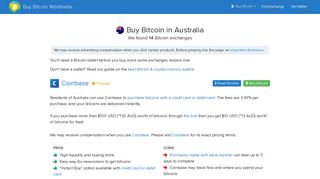 15 Exchanges to Buy Bitcoin in Australia (2019 Updated)