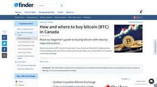 How to buy bitcoin in Canada - Compare 50+ exchanges | Finder ...