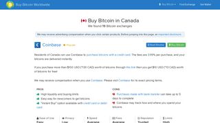 25 Exchanges to Buy Bitcoin in Canada (2019 Updated)