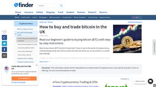 3 simple steps for buying bitcoin in the UK | finder UK - Finder.com