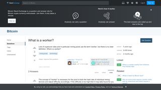 mining pools - What is a worker? - Bitcoin Stack Exchange