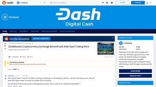 Zimbabwean Cryptocurrency Exchange BitcoinFundi Adds Dash Trading ...