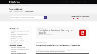 GravityZone Business Security - Bitdefender