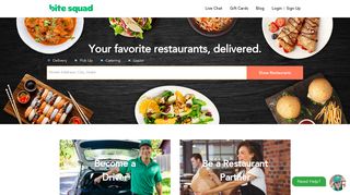 Food Delivery & Restaurants Delivery - Order Food Online - BiteSquad ...