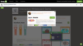 Log in - Biteslide | Interactive Whiteboard Gem... - Scoop.it
