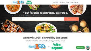 Gainesville 2 Go - BiteSquad.com