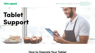 Tablet Support — Restaurant Partners - Bite Squad