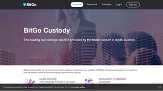 BitGo Custody - BitGo: Delivering Trust in Digital Currency
