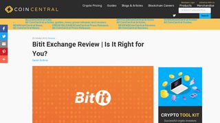 Bitit Exchange Review | Is It Right for You? - CoinCentral