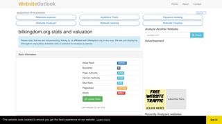 Bitkingdom : Website stats and valuation
