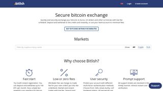 Bitlish - Secure and convenient bitcoin exchange