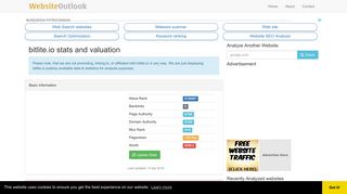 Bitlite : Website stats and valuation