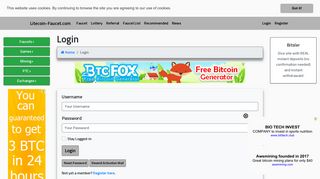 Login | Litecoin-Faucet.com