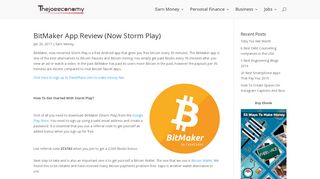 BitMaker / Strom Play App Review 2018 | Use Referral Code ZCS7AS