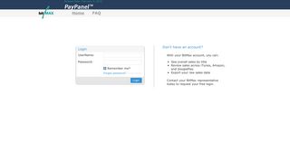 Log In - PayPanel - bitMAX