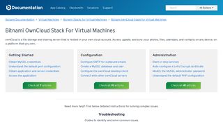 Bitnami ownCloud Stack for Virtual Machines