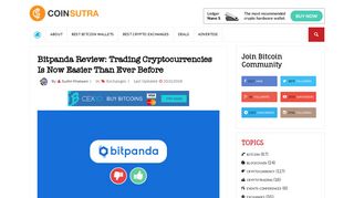 Bitpanda: Trading Cryptocurrencies Is Now Easier Than Ever Before