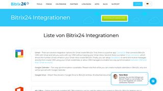 Bitrix24: Integrationsmöglichkeiten in Bitrix24